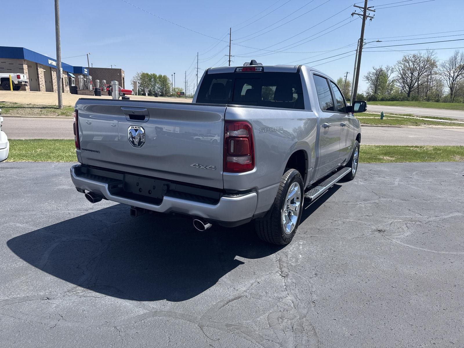 Used 2022 Billet Silver Metallic Clearcoat Ram Big Horn image 3