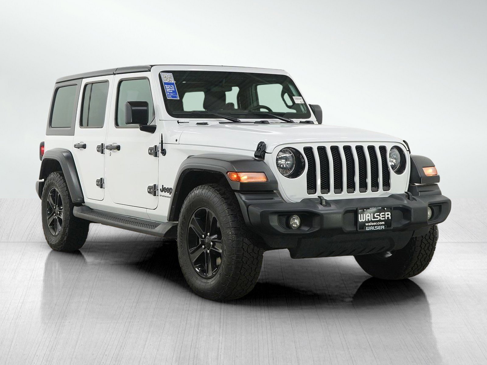 Used 2023 Bright White Clearcoat Jeep Sport image 8