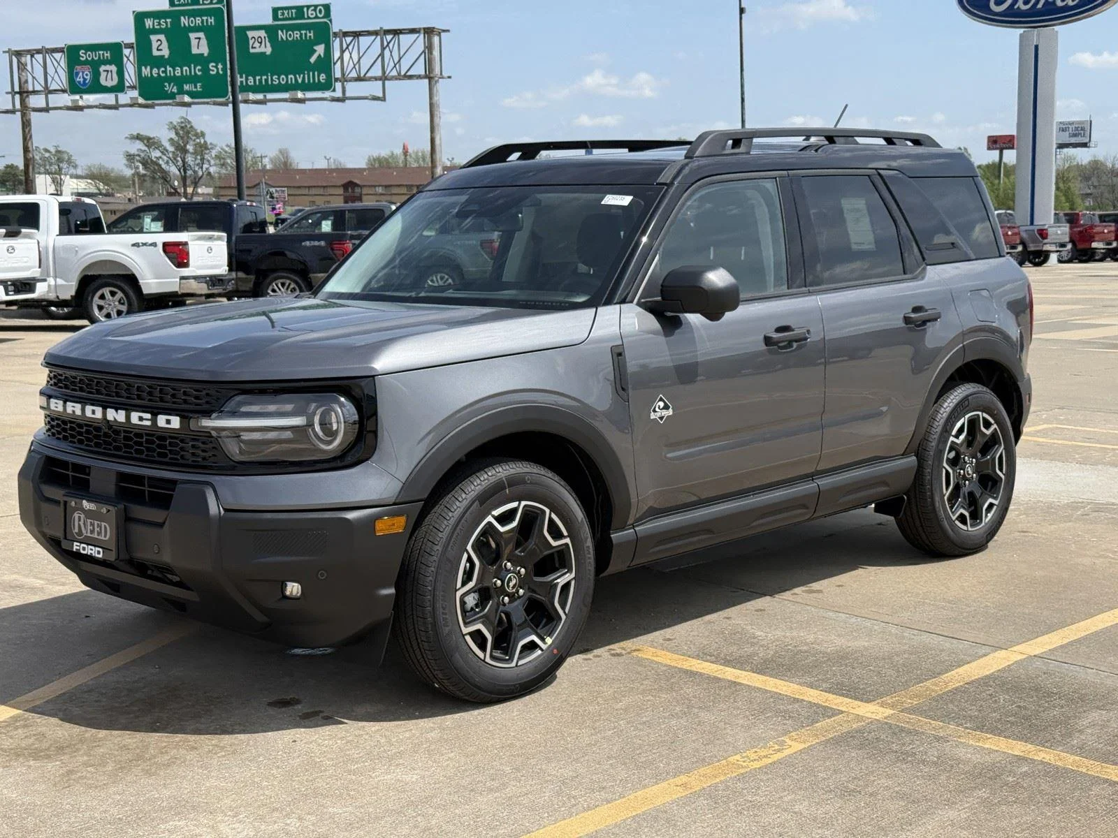 New 2026 Carbonized Gray Metallic Ford Outer Banks® image 4