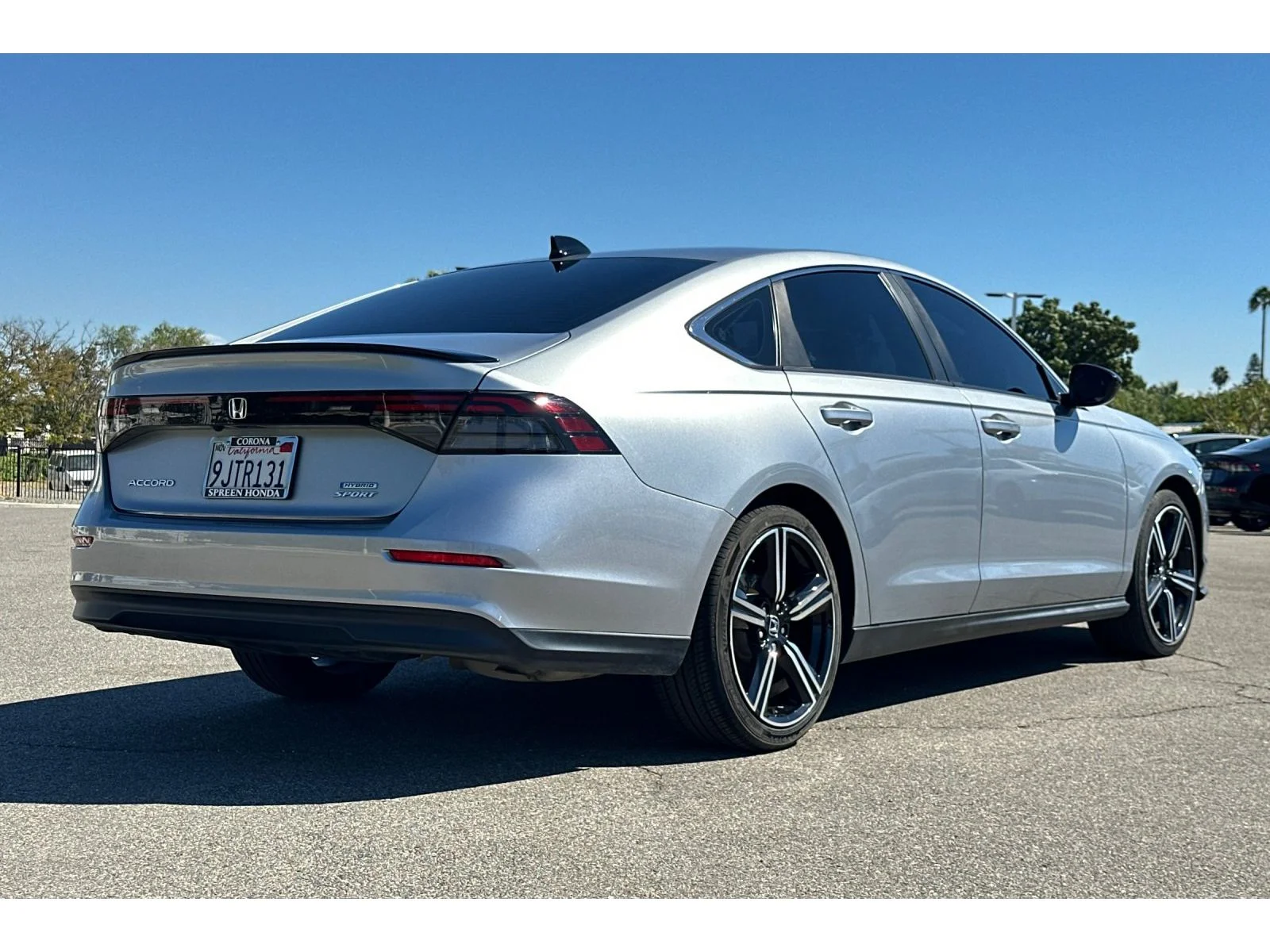 Used 2024 Solar Silver Metallic Honda Sport image 6