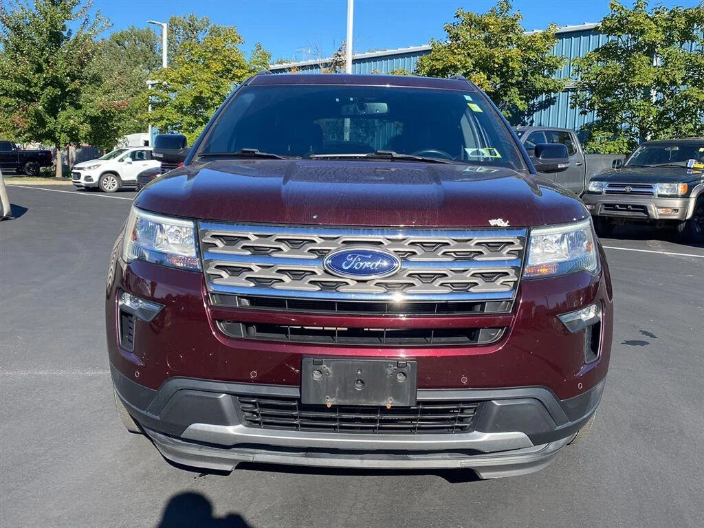 Used 2018 Burgundy Velvet Metallic Tinted Clearcoat Ford XLT image 6