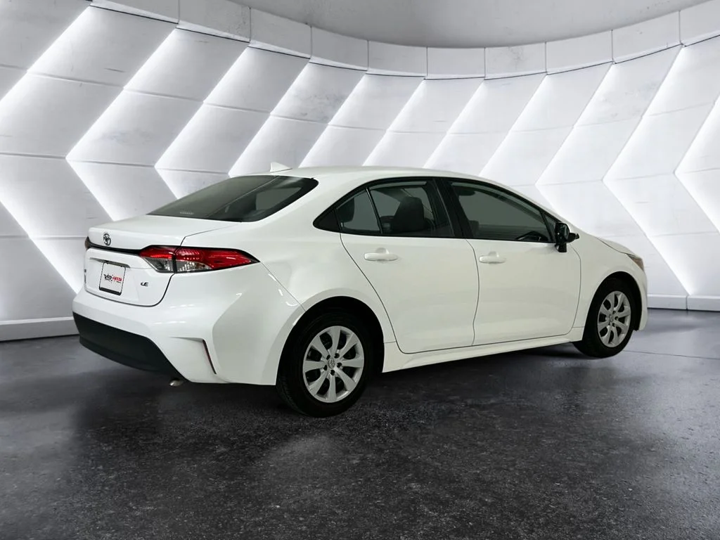 Used 2023 White Toyota LE image 4