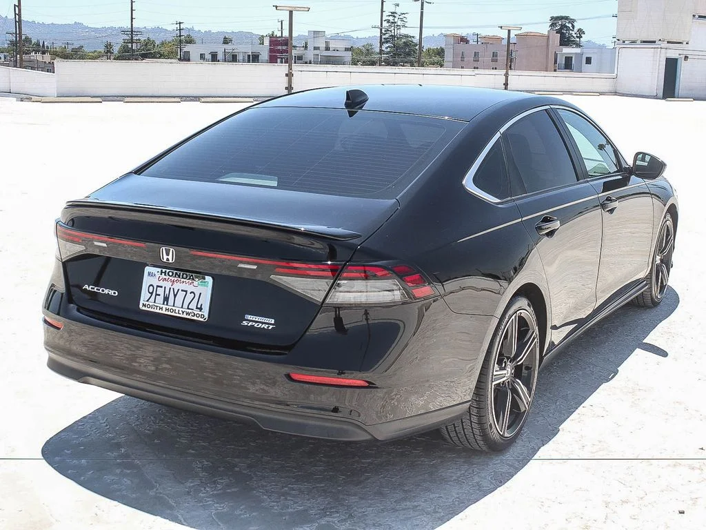 Certified Used 2023 Crystal Black Pearl Honda Sport image 6