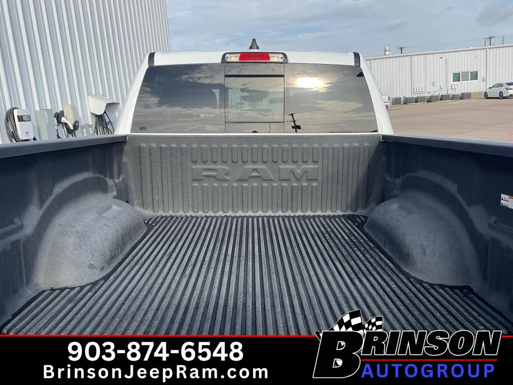 Used 2025 Bright White Clearcoat Ram Lone Star image 9