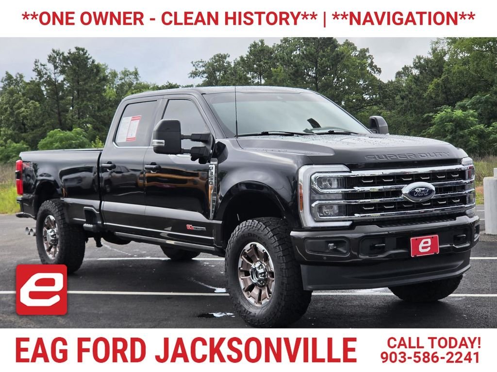 Used 2024 Agate Black Metallic Ford King Ranch image 1