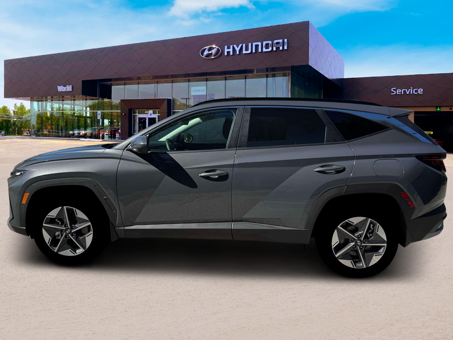 New 2026 Ecotronic Gray Hyundai SEL AWD image 3