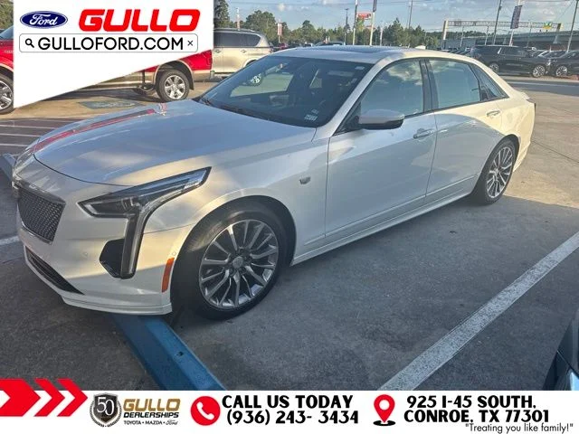 Used 2019 Crystal White Tri-Coat Cadillac 3.0L Twin Turbo Sport image 8