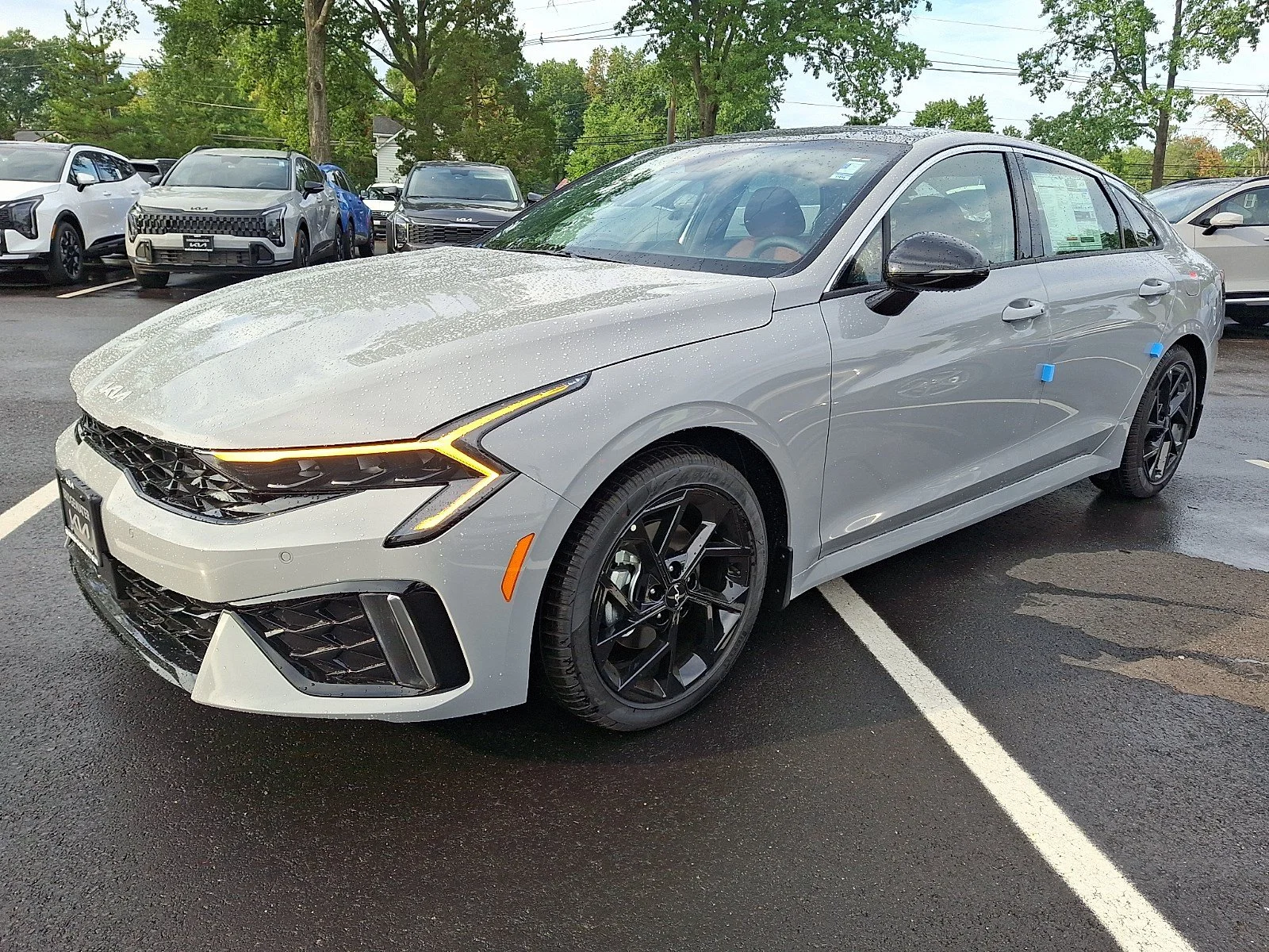 New 2026 Wolf Gray Kia GT-Line AWD image 3