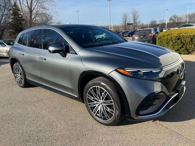 Certified 2023 Mercedes-Benz EQS SUV Base with VIN 4JGDM2EB2PA001839 for sale in Northbrook, IL