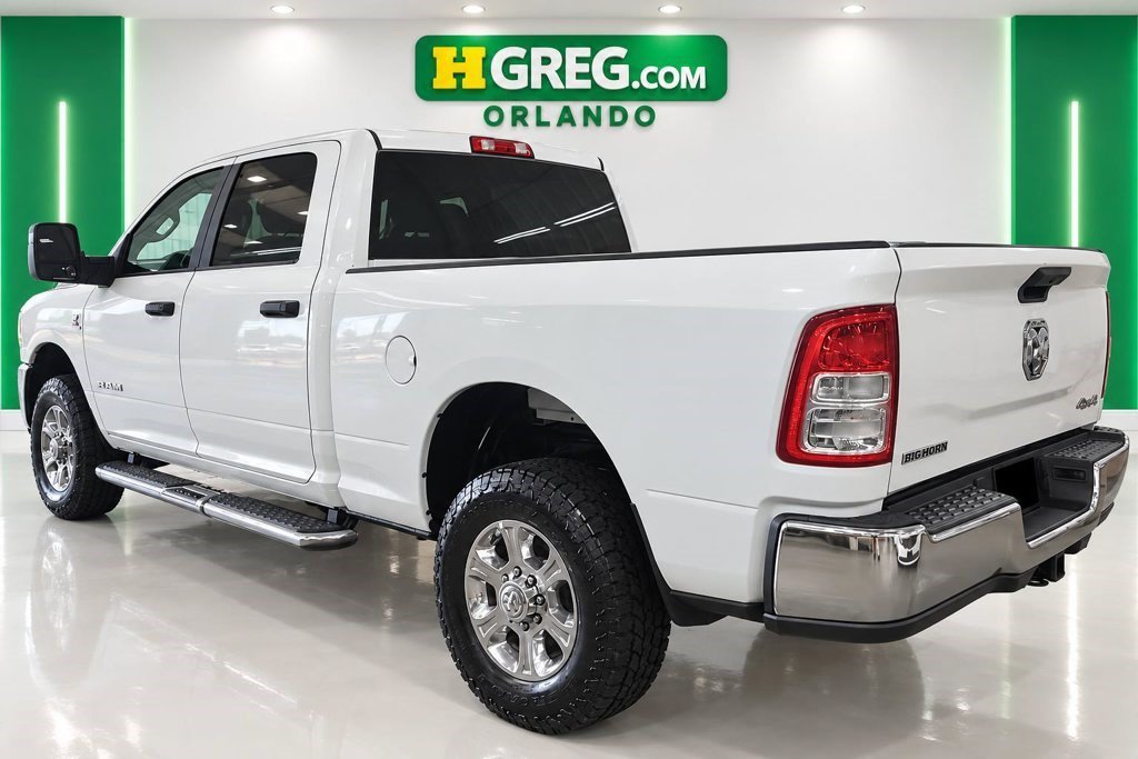 Used 2024 Bright White Clearcoat Ram Big Horn image 2