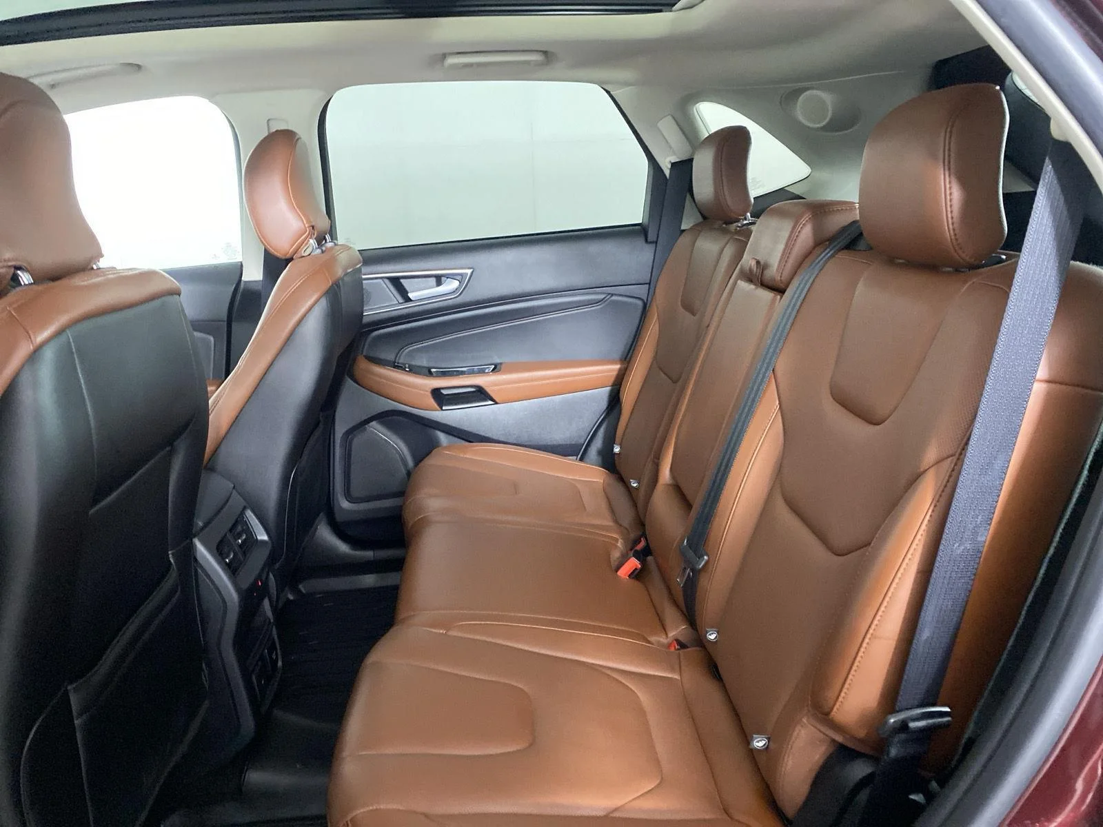 Used 2019 Burgundy Velvet Metallic Tinted Clearcoat Ford Titanium image 25