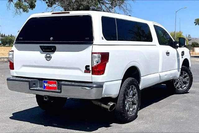 Used 2017 Glacier White Nissan SV image 12