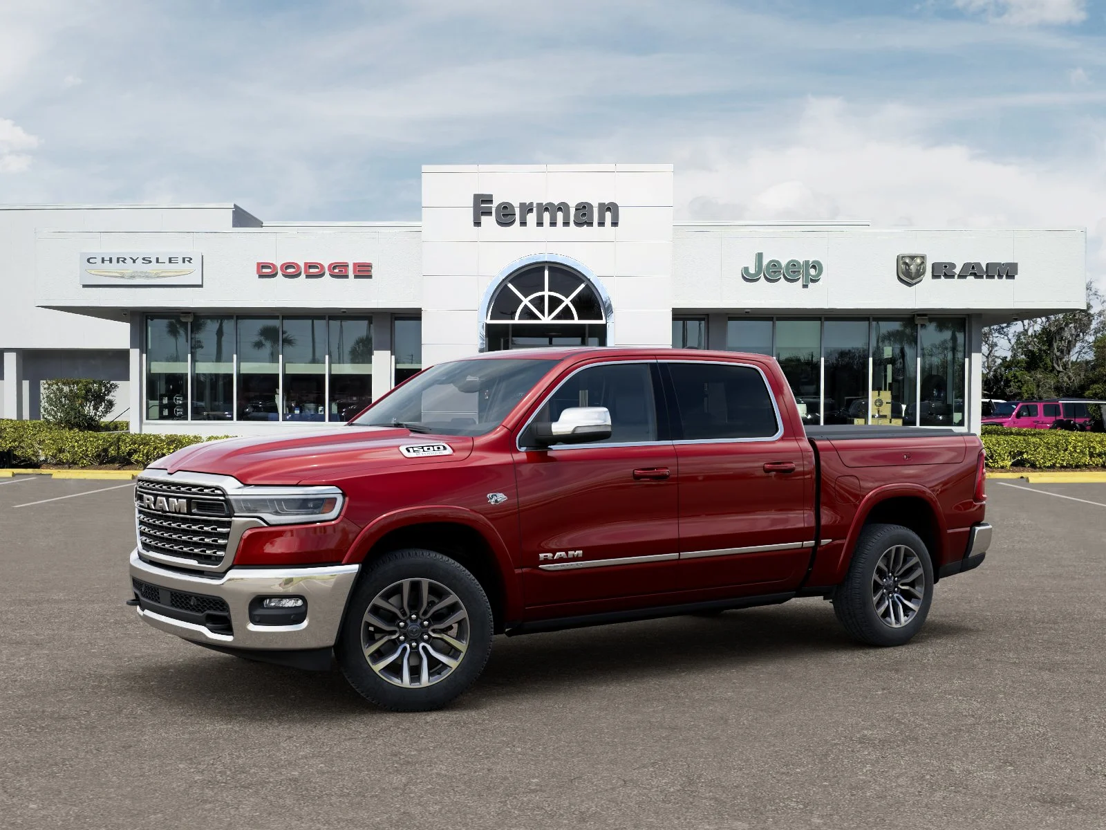 New 2026 Molten Red Pearlcoat RAM Limited image 33