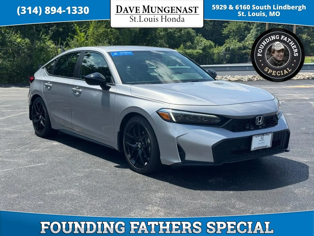 Certified Used 2026 Silver Honda Sport image 1