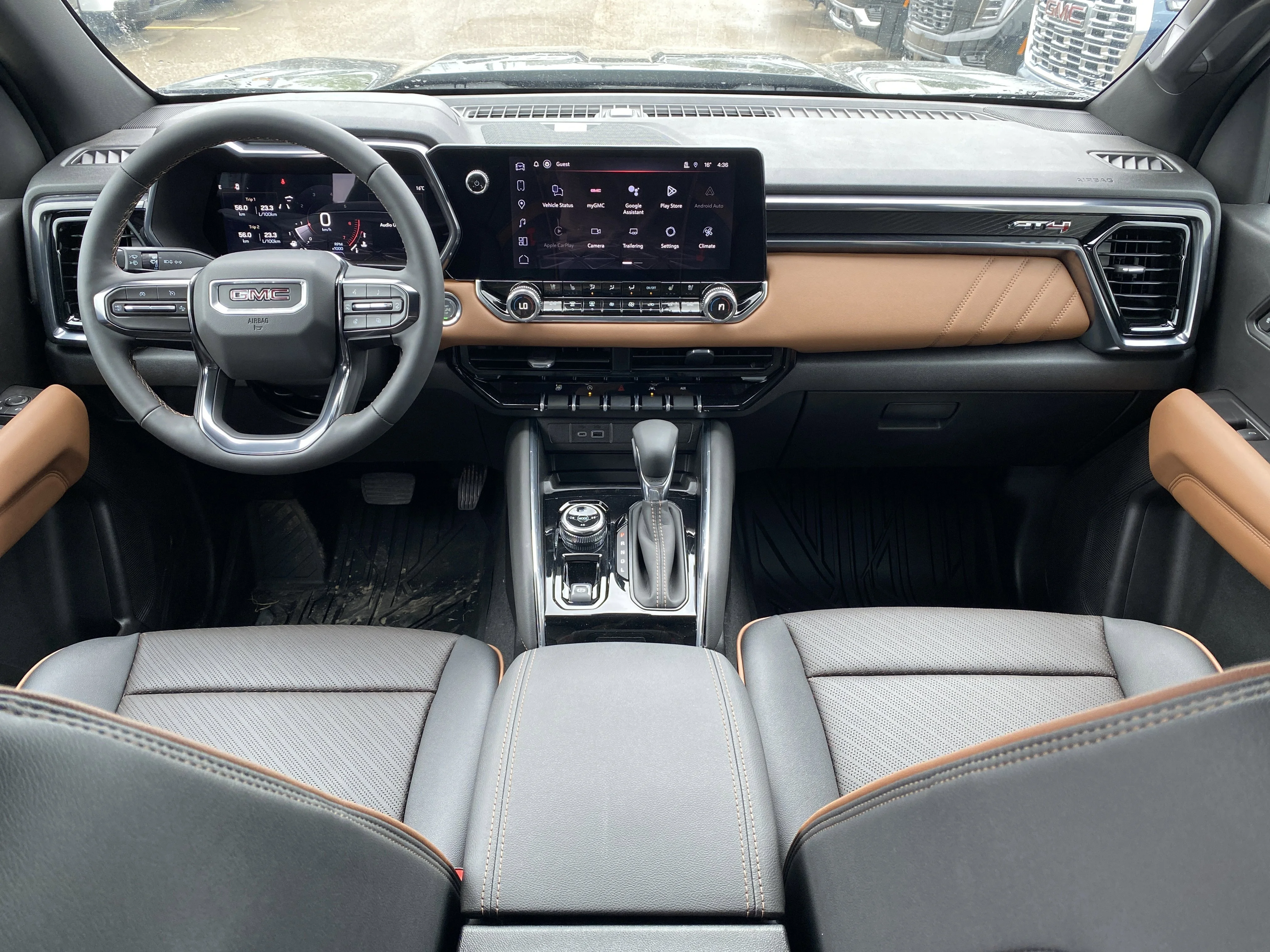 New 2026 ONYX BLACK GMC 4WD AT4 image 14