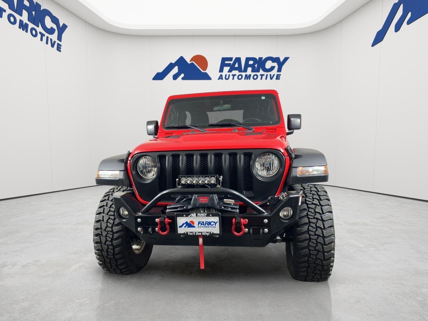Used 2021 Firecracker Red Clearcoat Jeep Rubicon image 7