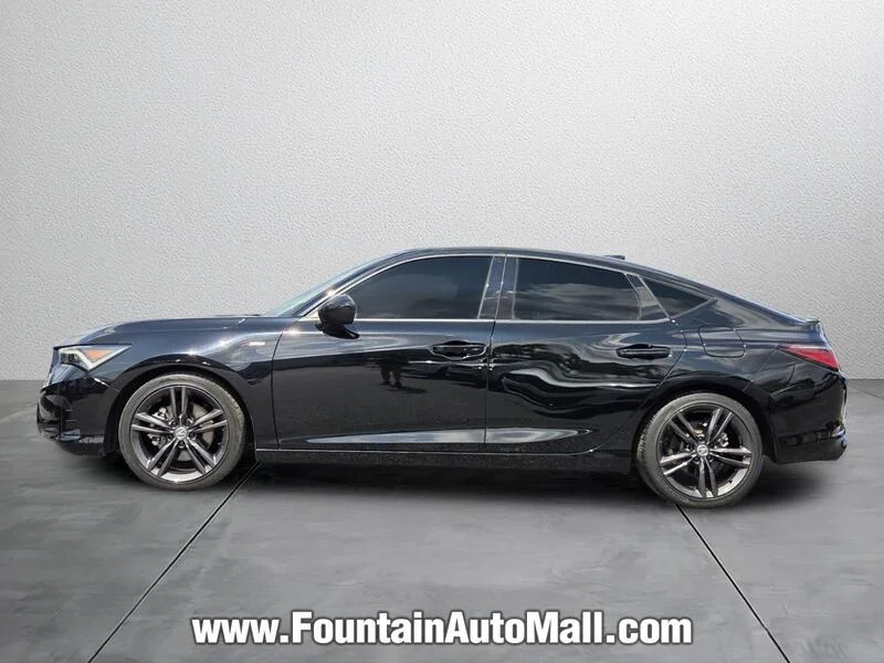 Used 2024 Majestic Black Pearl Acura CVT W/A-SPEC PACKAGE image 2