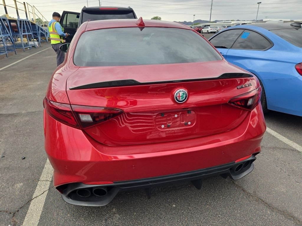 Used 2019 Red Alfa Romeo Quadrifoglio image 4