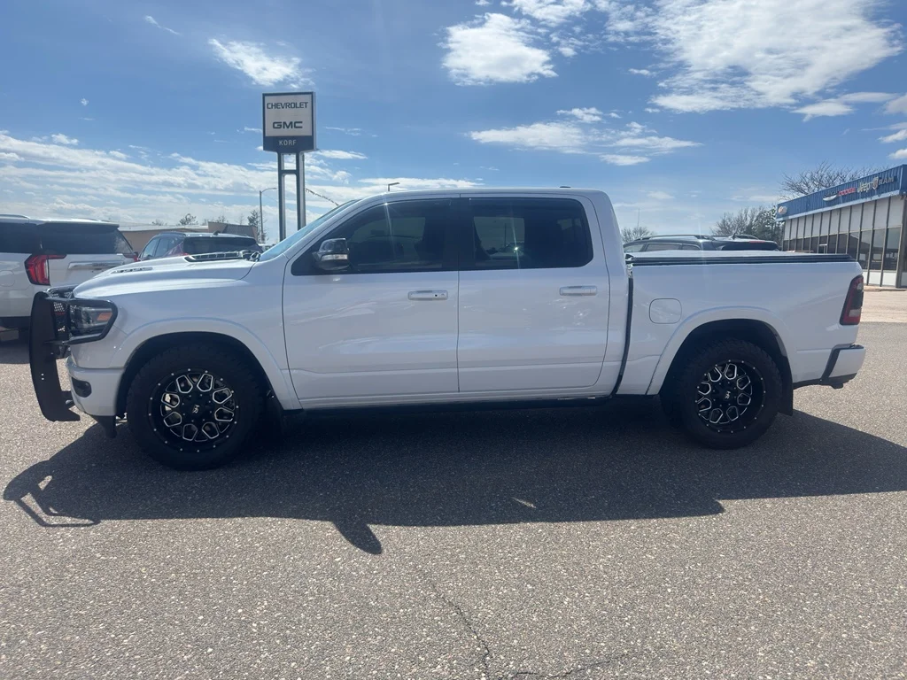 Used 2022 Ivory White Tri-Coat Pearlcoat Ram Limited image 1