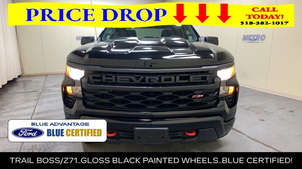 Certified Used 2024 Black Chevrolet Custom Trail Boss image 42