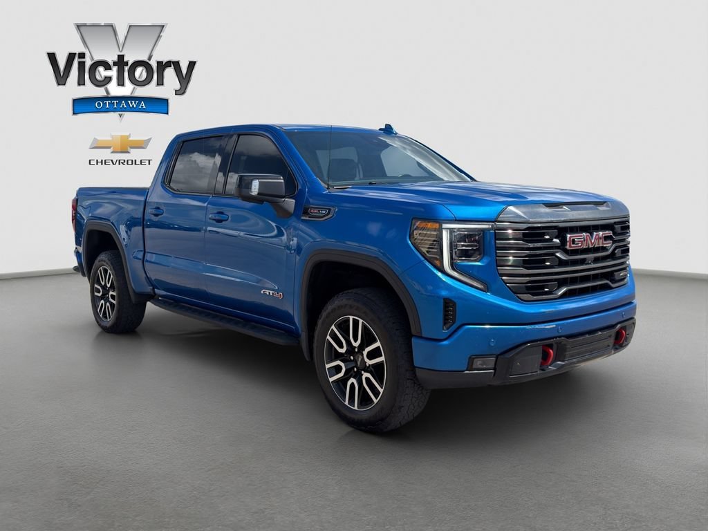 Used 2023 Dynamic Blue Metallic GMC AT4 image 8