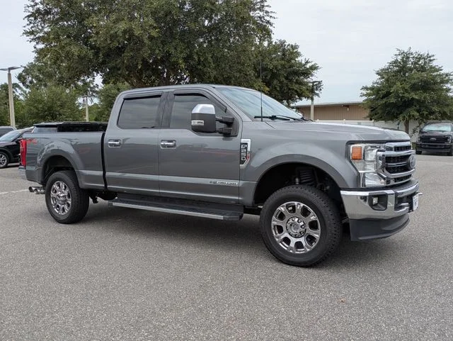 Used 2022 Gray Metallic Ford Lariat image 2