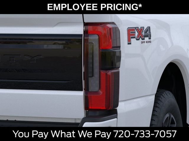 New 2026 Star White Metallic Tri-Coat Ford F-350® Platinum® image 23