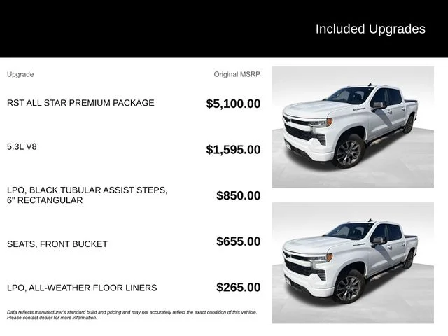 Used 2026 White Chevrolet RST image 5