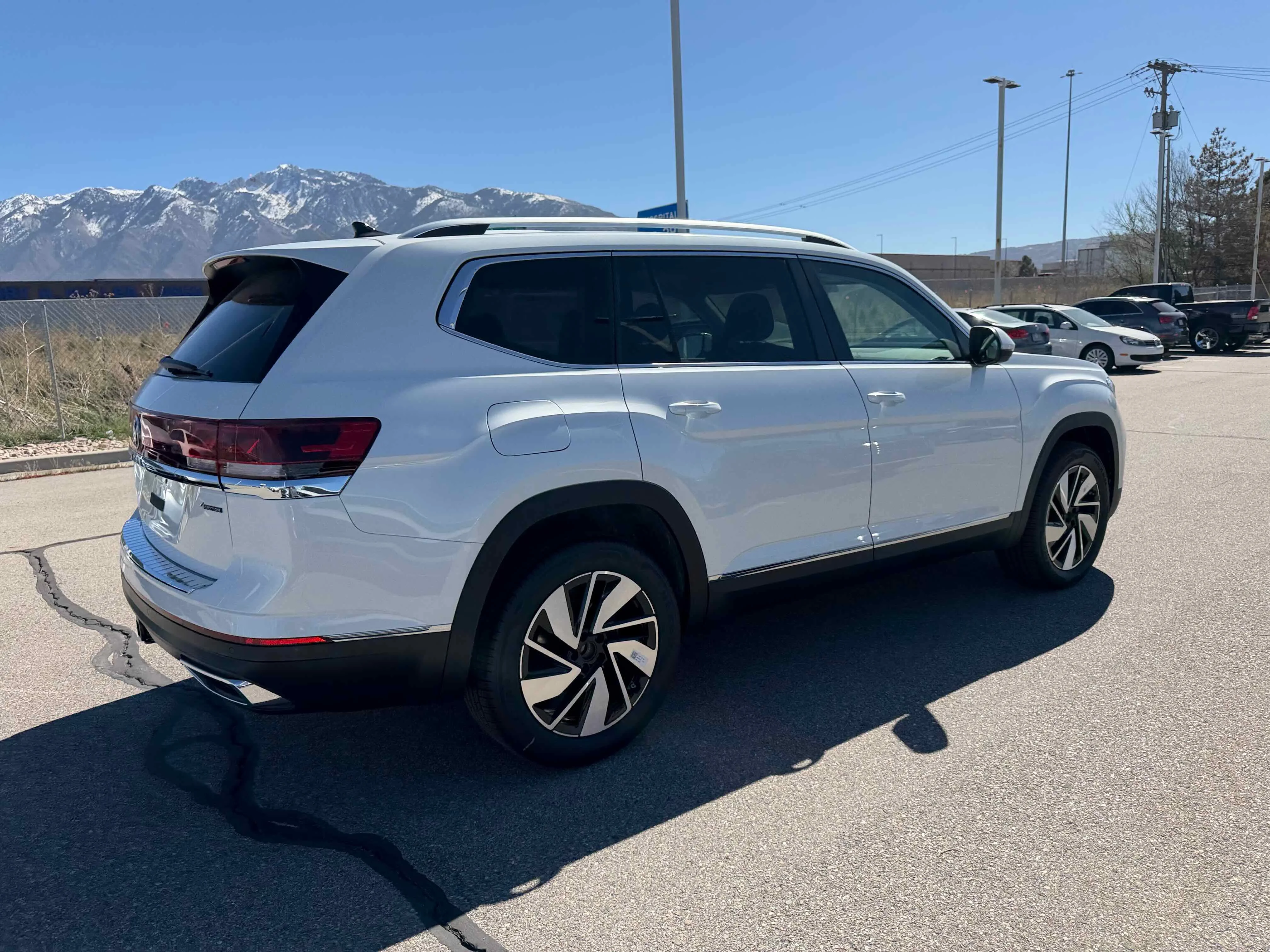 New 2026 Opal White Volkswagen 2.0T SEL image 8