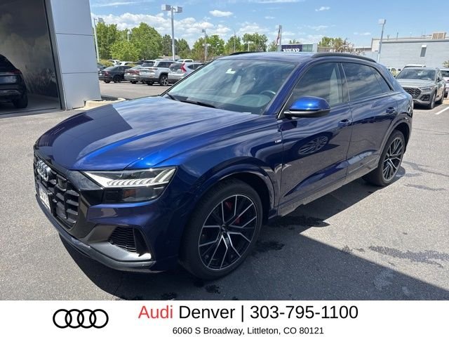 Used 2021 Blue Audi 55 Premium Plus image 1