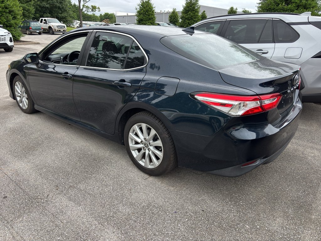 Used 2020 Galactic Aqua Mica Toyota LE image 3