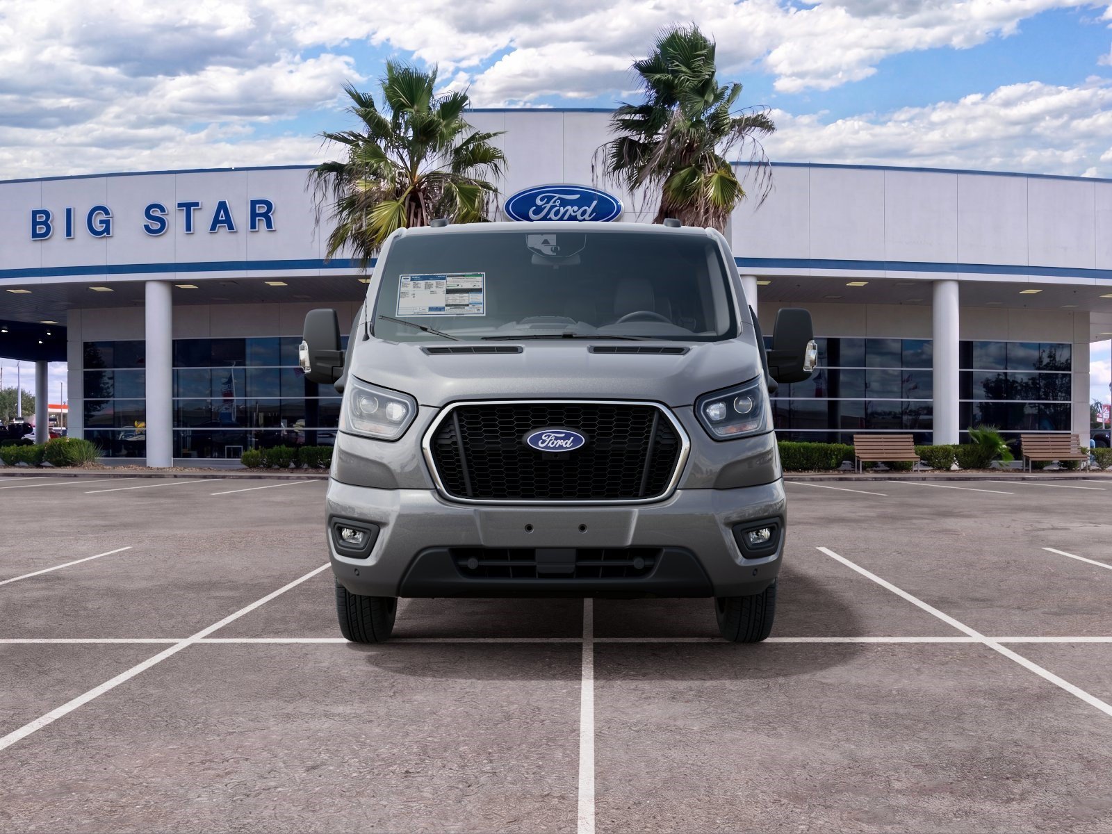 New 2027 Carbonized Gray Metallic Ford XLT image 3