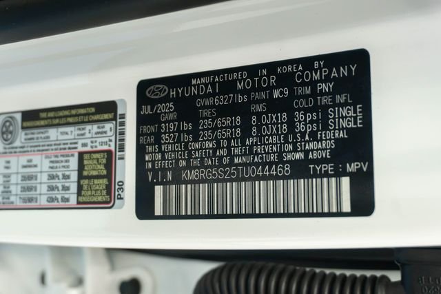 Certified Used 2026 White Hyundai SEL Convenience image 29