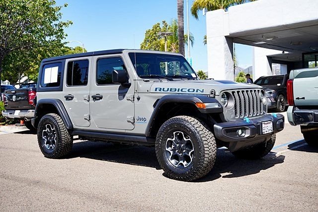 Certified Used 2023 Gray Jeep Rubicon 4xe image 5