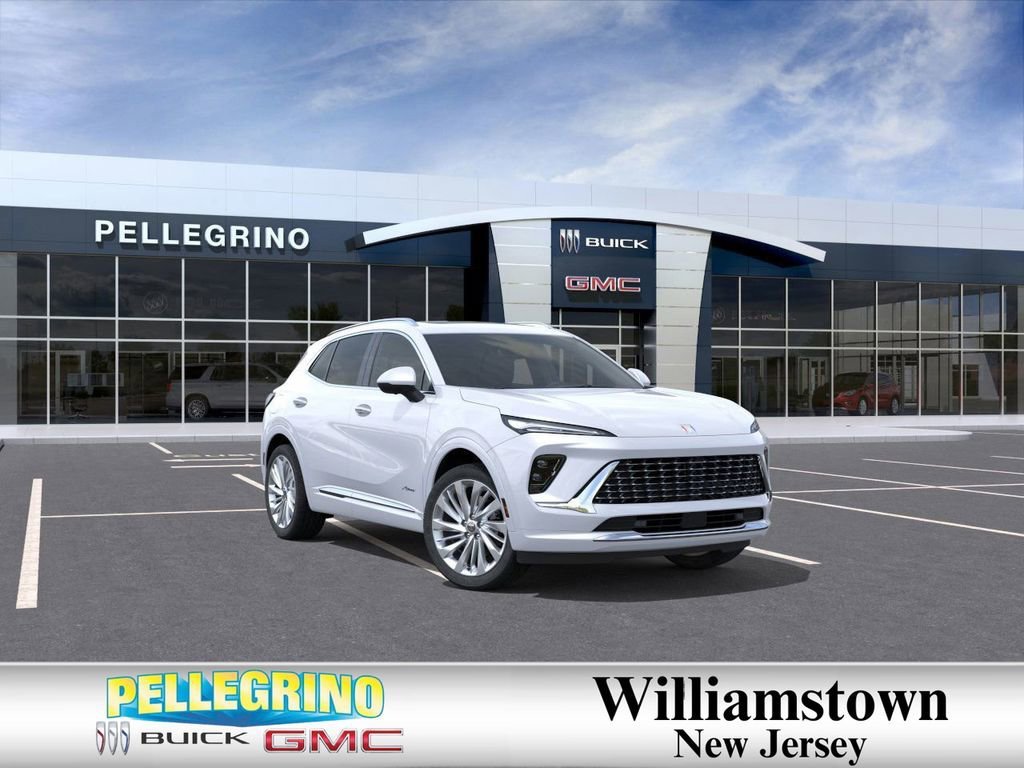 Iridescent White Tricoat 2026 Buick Envision Avenir AWD SUV / Crossover All-Wheel Drive Automatic