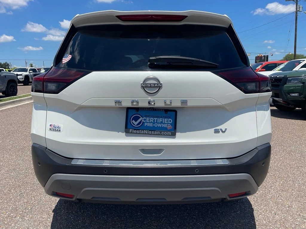 Certified Used 2023 White Nissan SV image 6