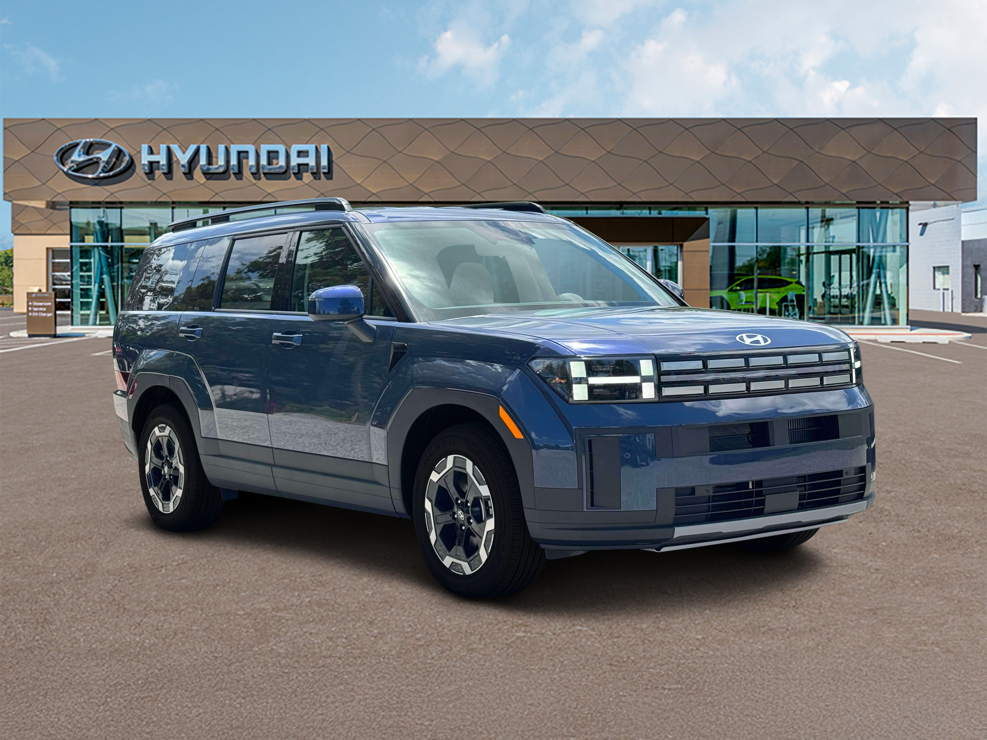 New 2027 Atlantis Blue Hyundai SEL FWD image 11