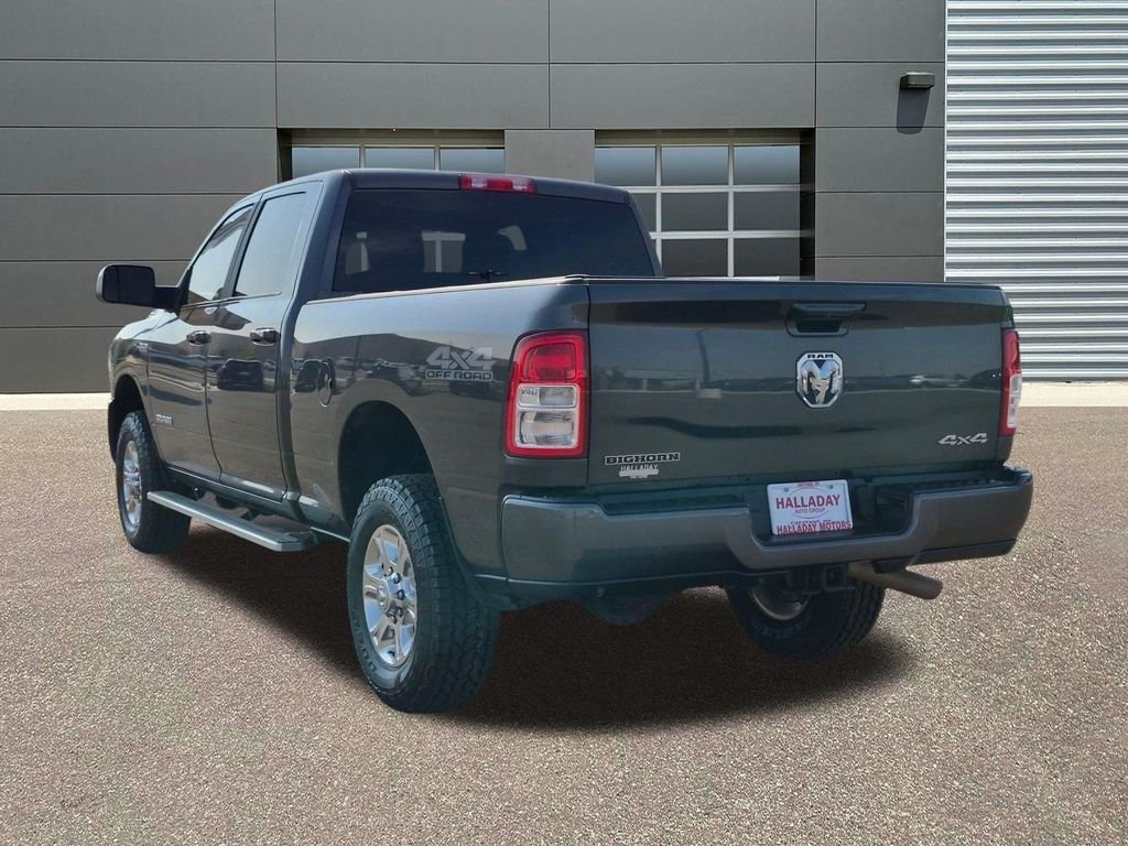 Used 2021 Granite Crystal Metallic Clearcoat Ram Big Horn image 8