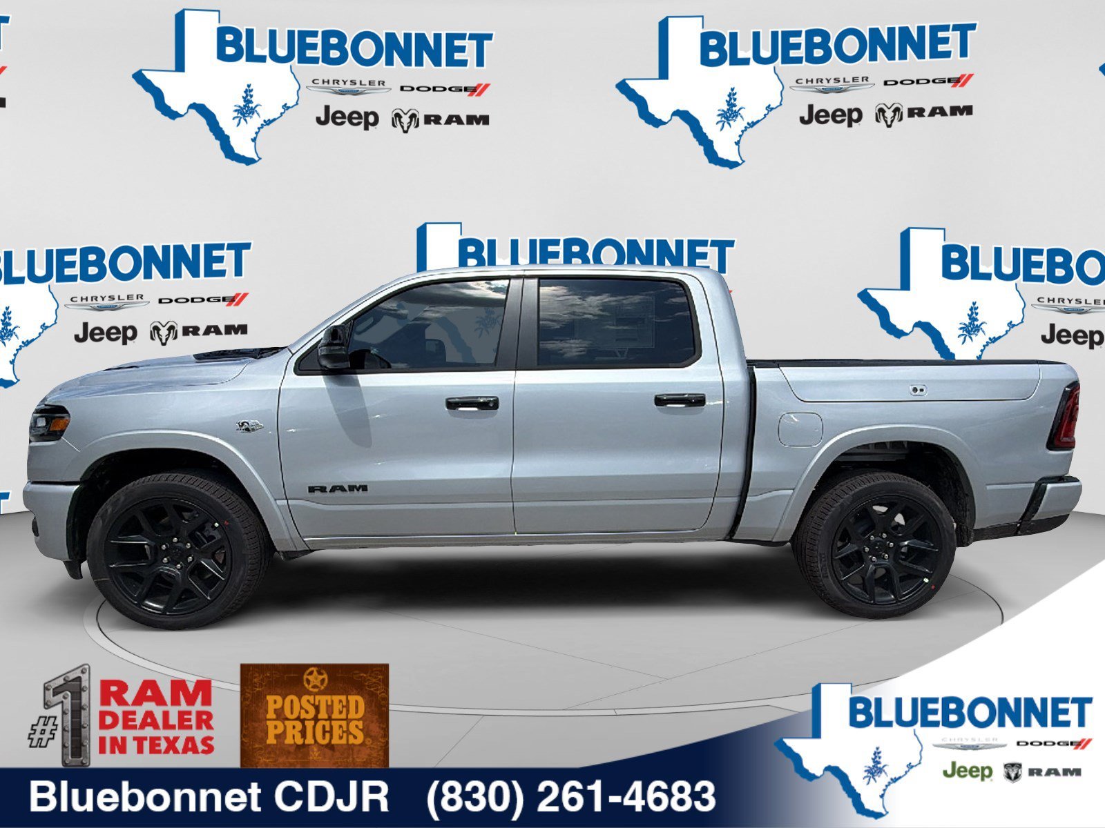 New 2026 Silver Zynith Exterior Paint RAM Laramie image 8