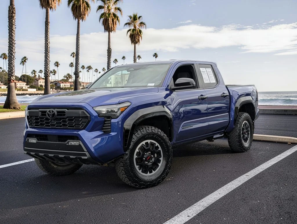 Used 2024 Blue Toyota TRD Off-Road image 2