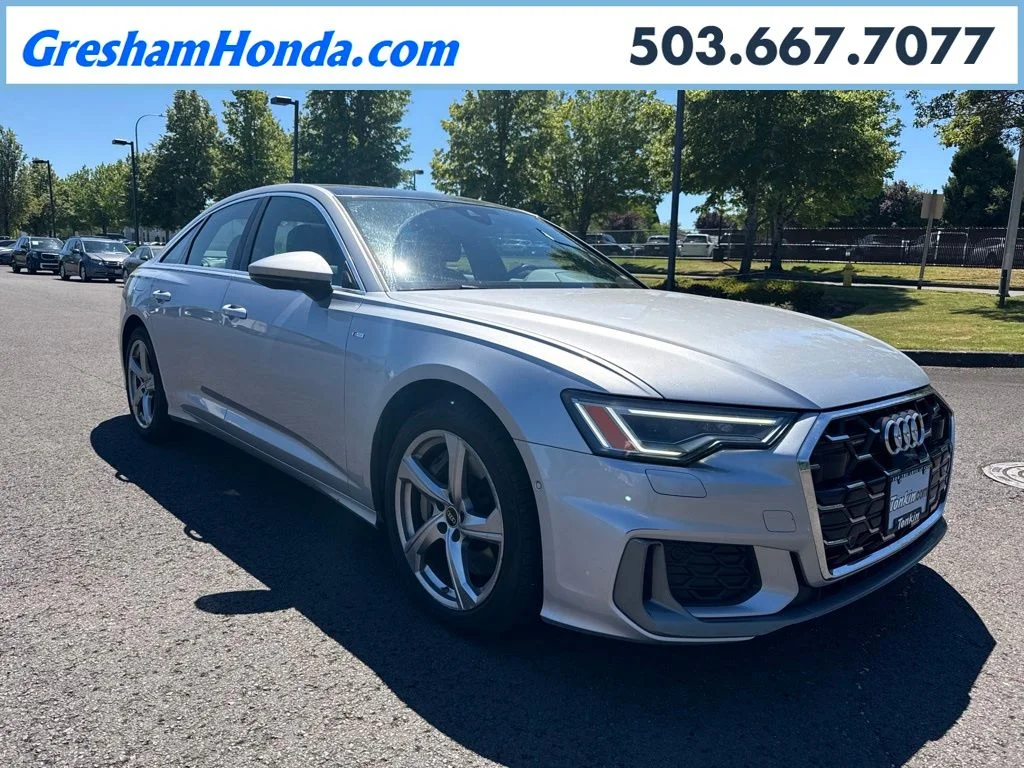 Used 2024 Florett Silver Metallic Audi S line 55 Premium Plus image 1