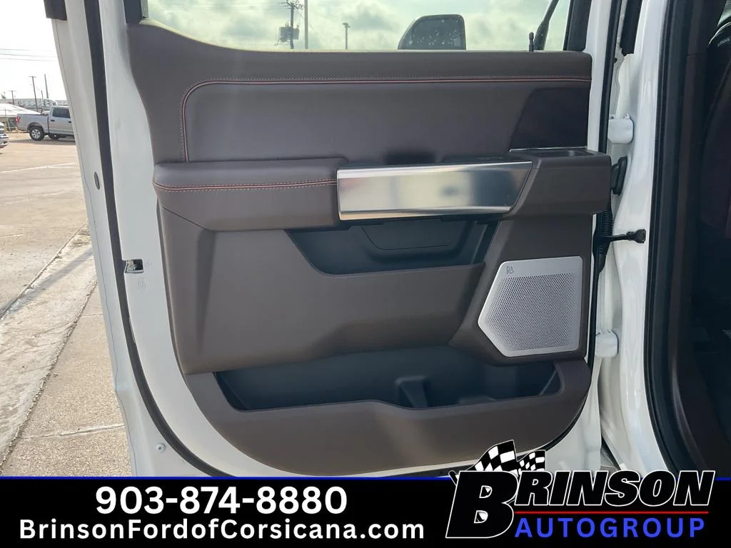 New 2026 Star White Metallic Tri-Coat Ford King Ranch image 6
