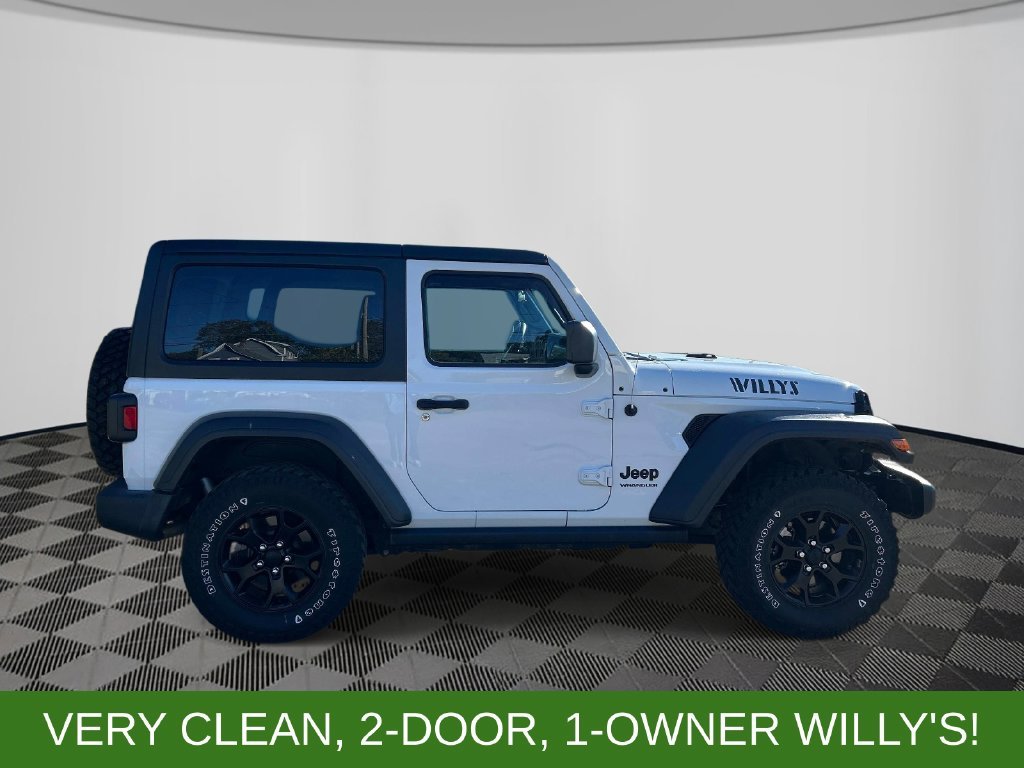 Used 2021 White Jeep Willys Sport image 7