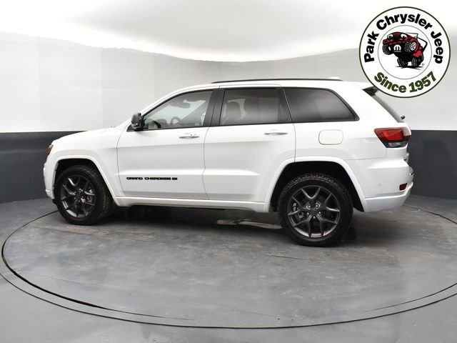 Used 2021 Jeep Grand Cherokee 80th Edition with VIN 1C4RJFBG2MC566179 for sale in Burnsville, Minnesota