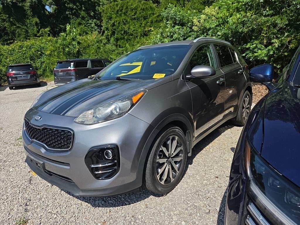 Used 2017 Silver Kia EX image 1