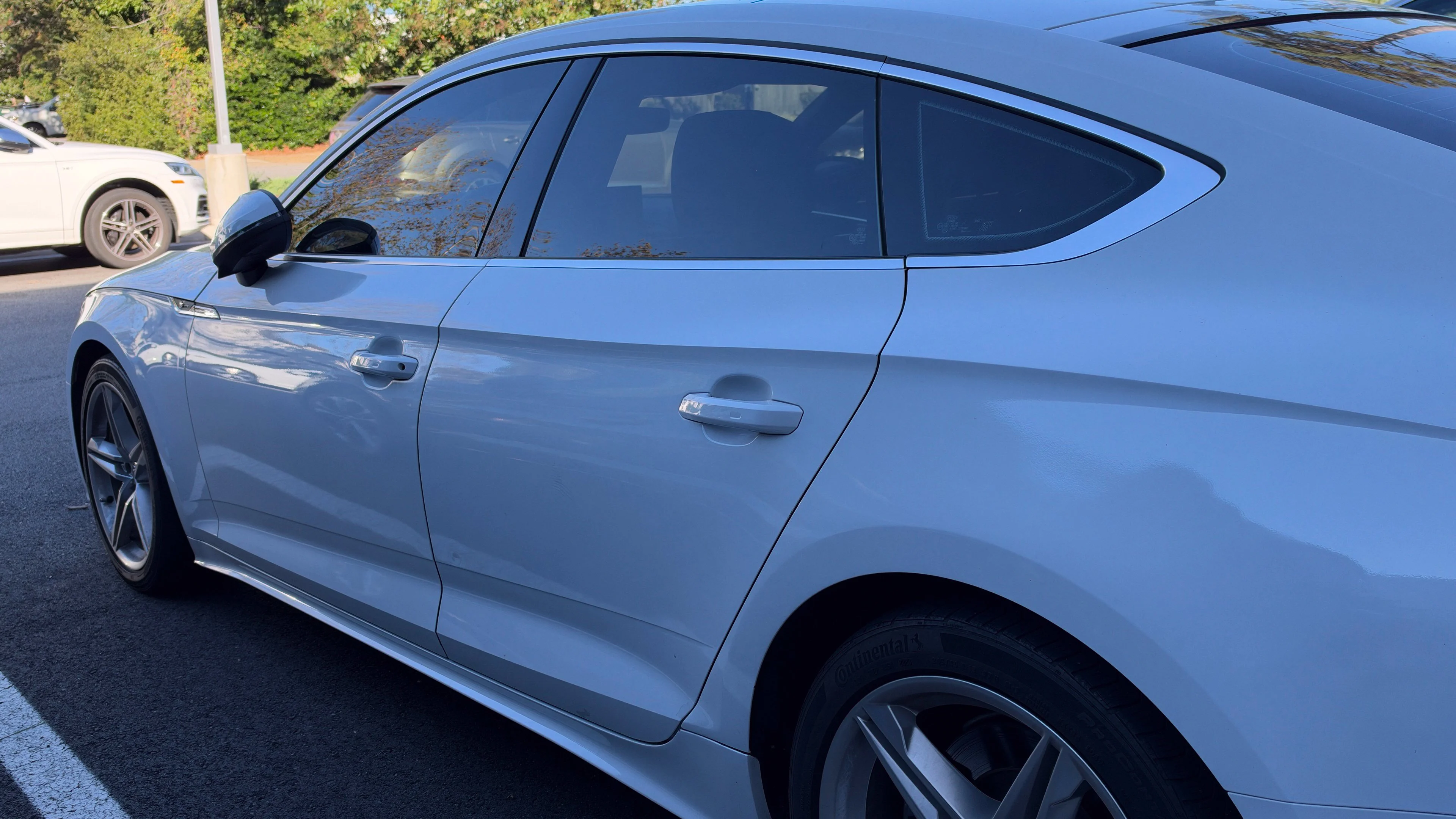 Used 2021 Glacier White Audi 45 S line Premium Plus image 9