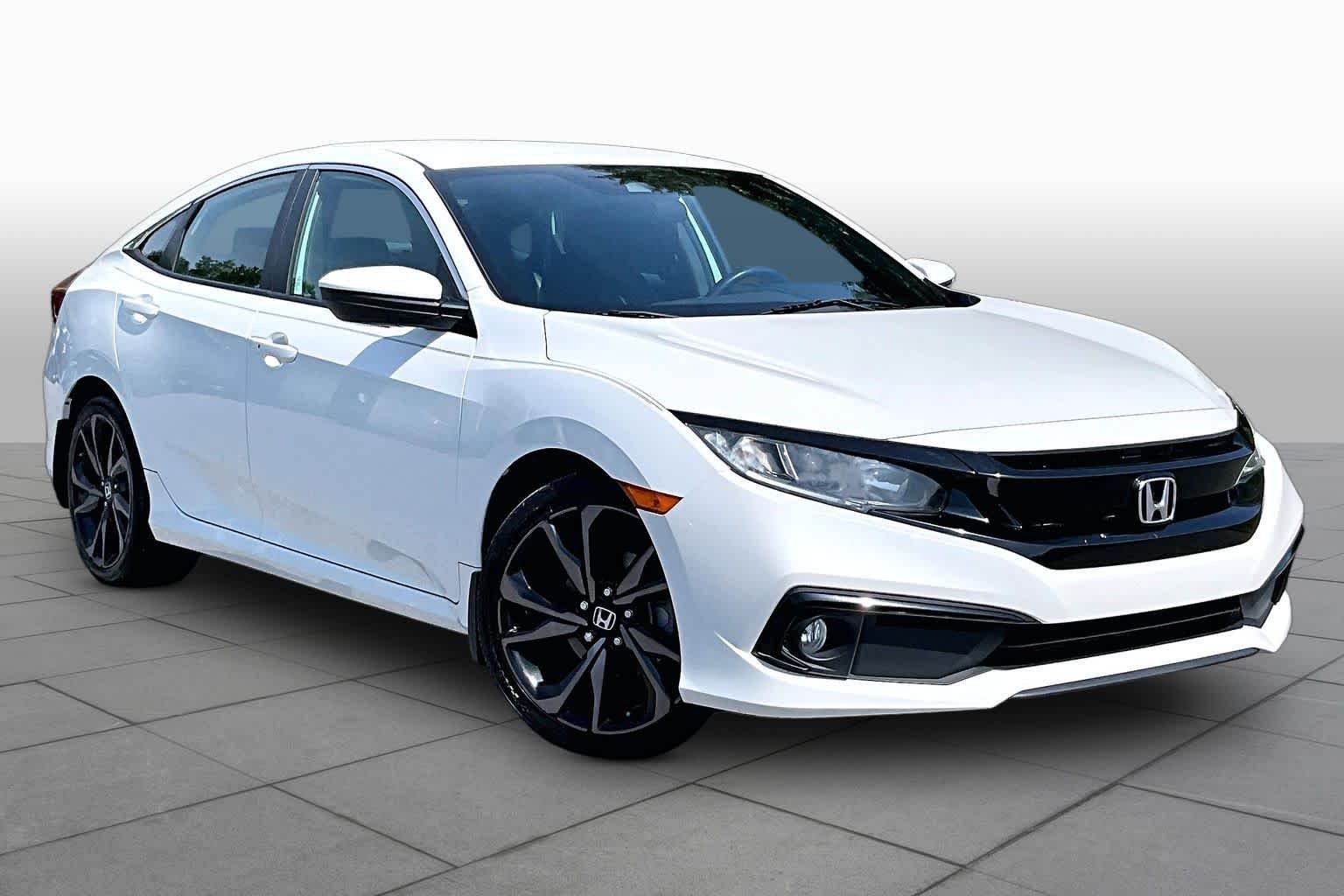 Used 2019 Platinum White Pearl Honda Sport image 3