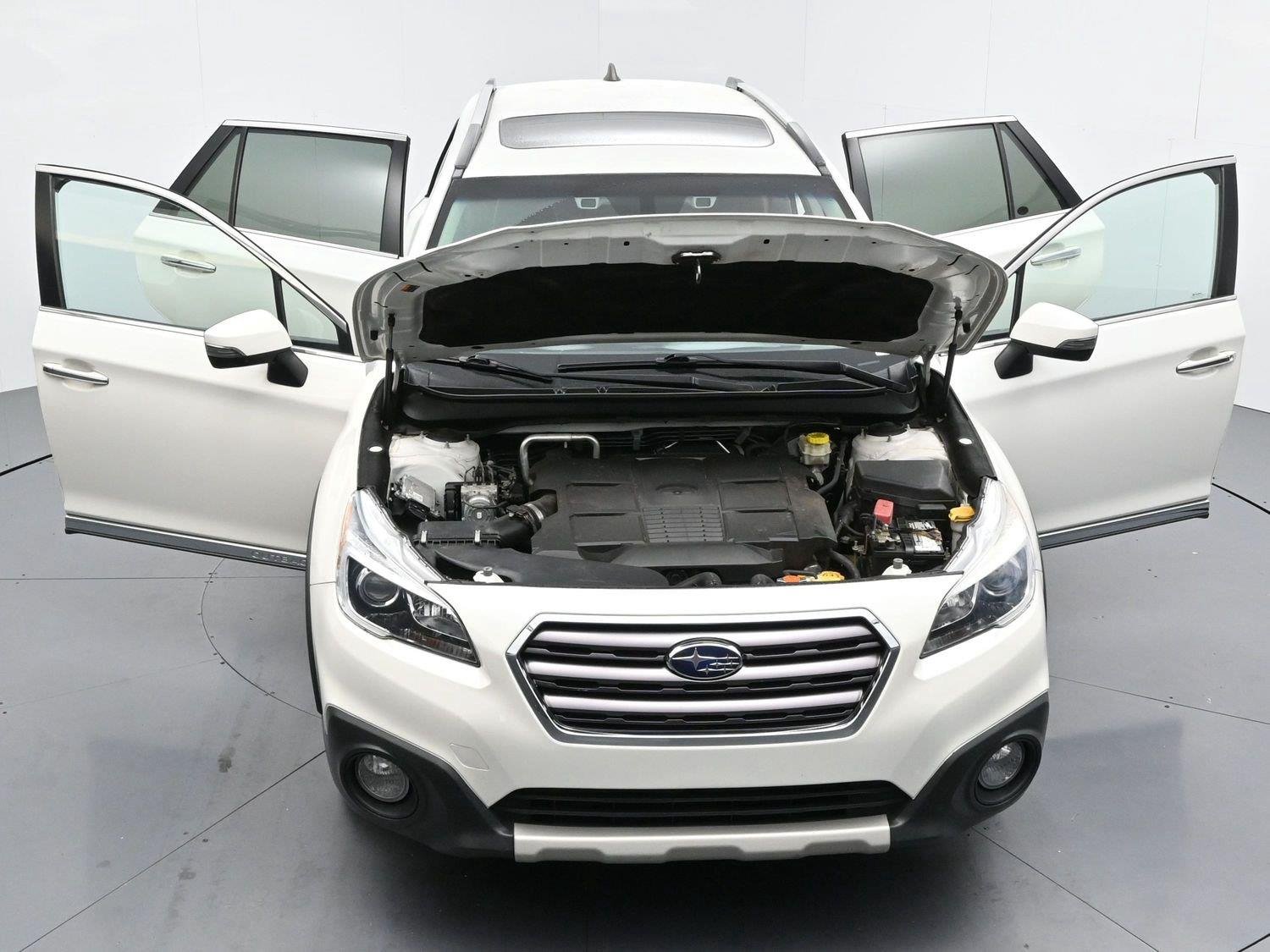 Used 2017 Crystal White Pearl Subaru Touring image 44