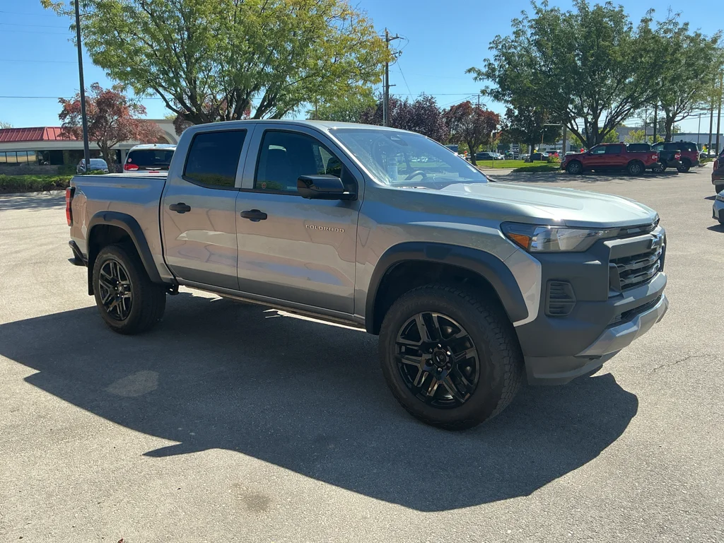 Used 2024 Sterling Grey Metallic Chevrolet 4WD Trail Boss image 3