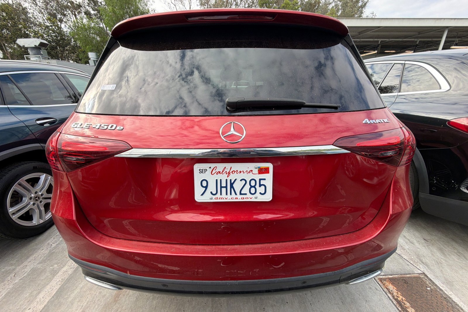 Certified Used 2024 Red Mercedes-Benz GLE 450e image 9